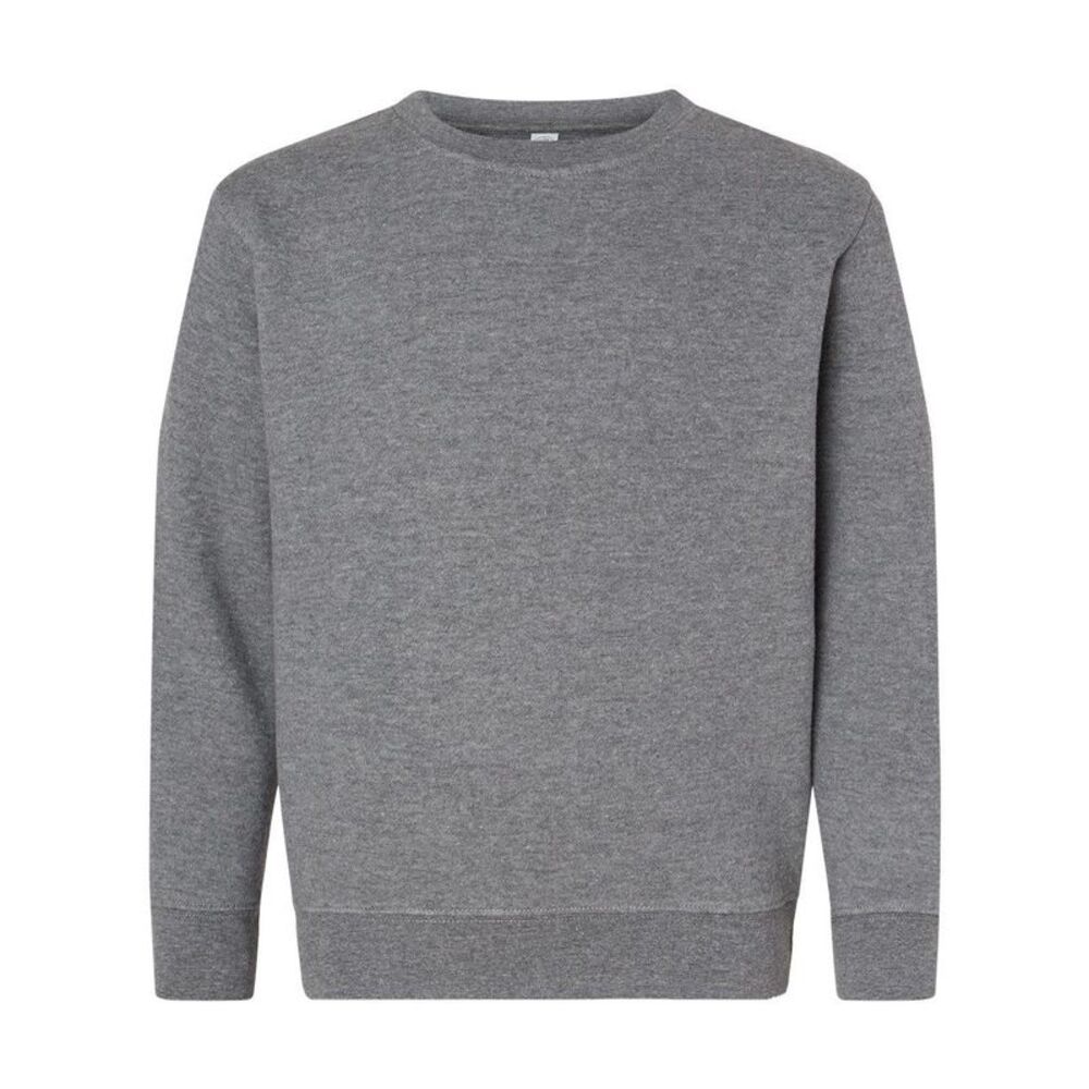 LAT Youth Elevated Fleece Crewneck Sweatshirt / Granite Heather